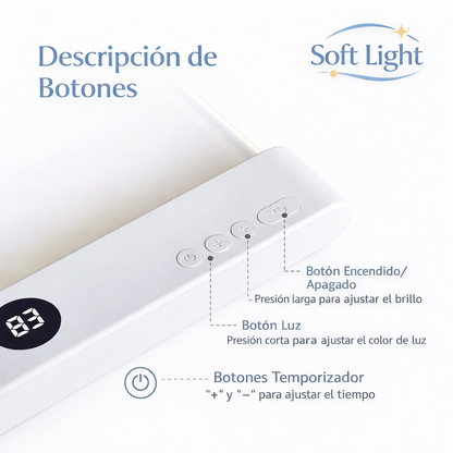 Lámpara de lectura nocturna portátil