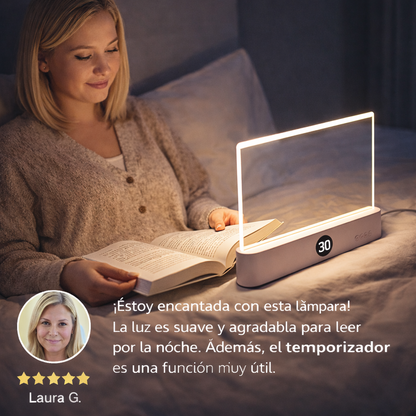 Lámpara de lectura nocturna portátil