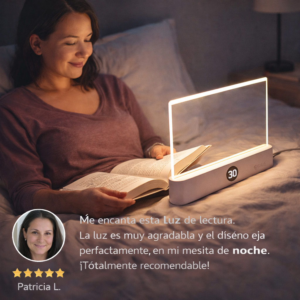 Lámpara de lectura nocturna portátil