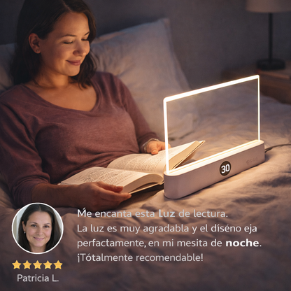 Lámpara de lectura nocturna portátil